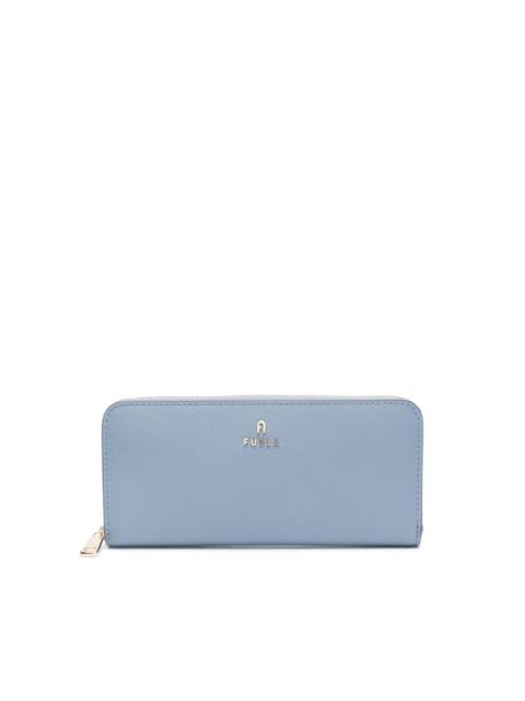 FURLA logo-plaque zip-up wallet