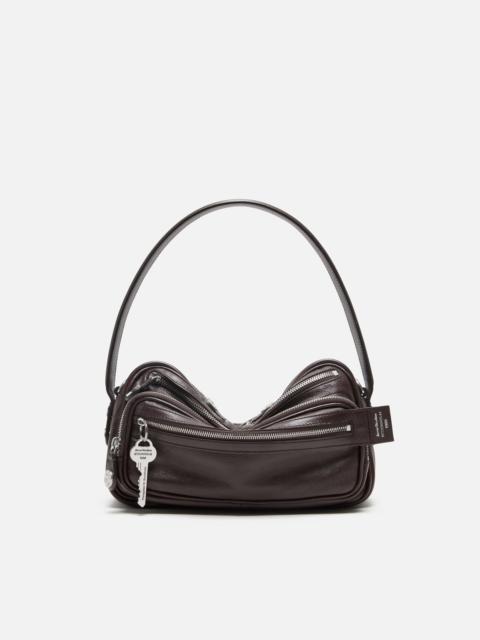 Acne Studios Camero party shoulder bag - Chocolate brown
