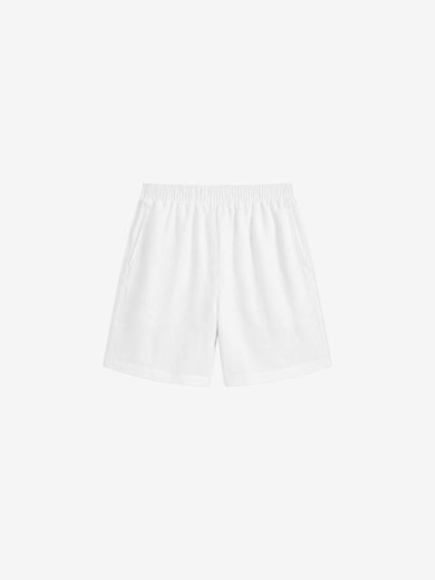 The Frankie Shop Mineo Linen Shorts - White