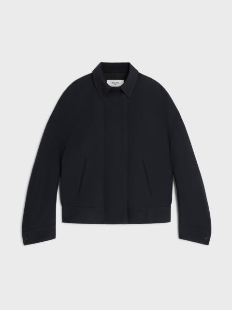 CELINE jacket IN WOOL AND COTTON GABARDINE