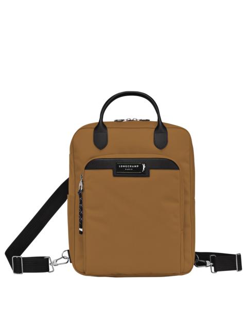 Longchamp Le Pliage Energy M Backpack Tobacco - Recycled canvas