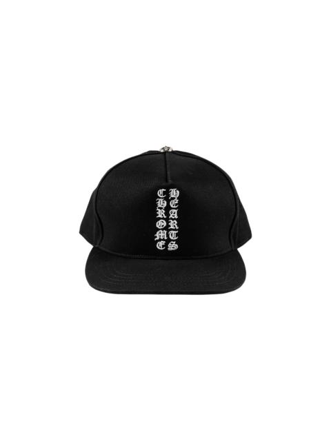 Chrome Hearts Vertical Logo Snapback Hat "Black" CHRM1263