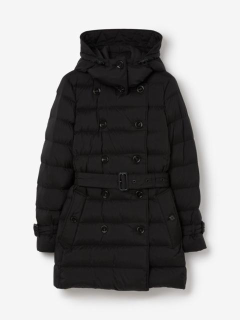 Burberry Detachable Hood Puffer Coat