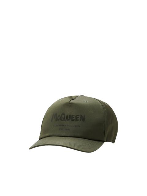 Alexander McQueen logo-printed cap