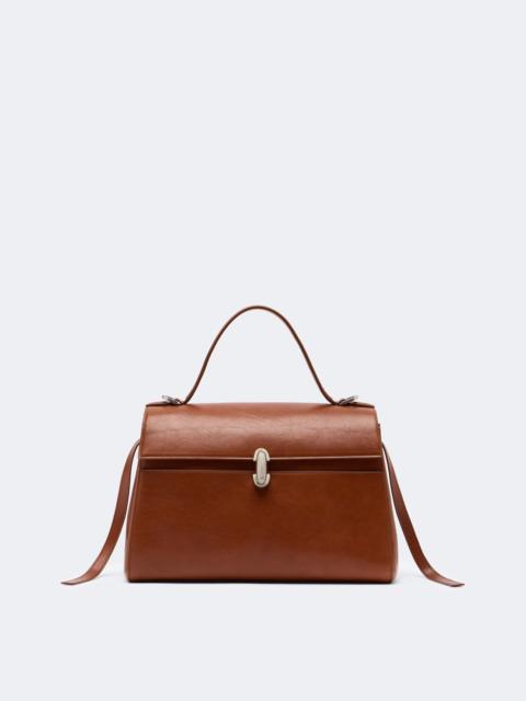 SAVETTE Symmetry Soft Medium leather top handle bag