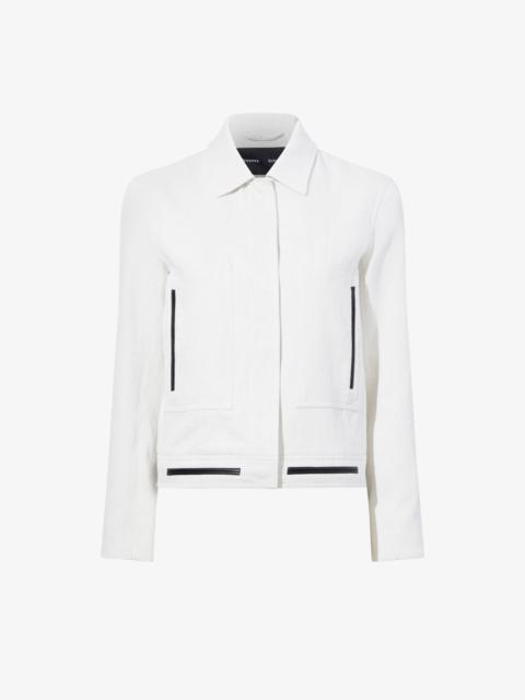 Proenza Schouler Wiley Jacket in Cotton Linen
