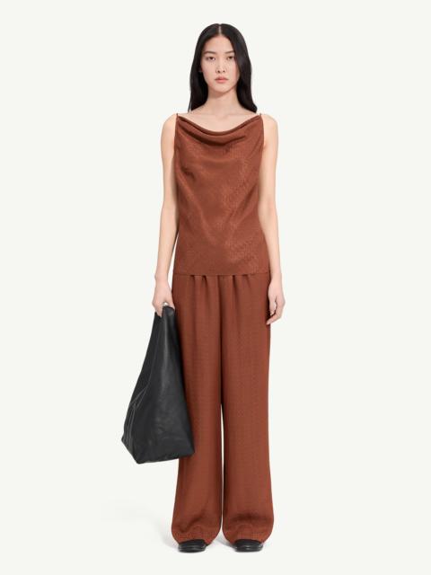 MM6 Maison Margiela Jacquard top