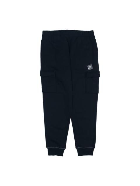 Nike Casual Lacing Fleece Lined Sports Pants Black DD6268-010