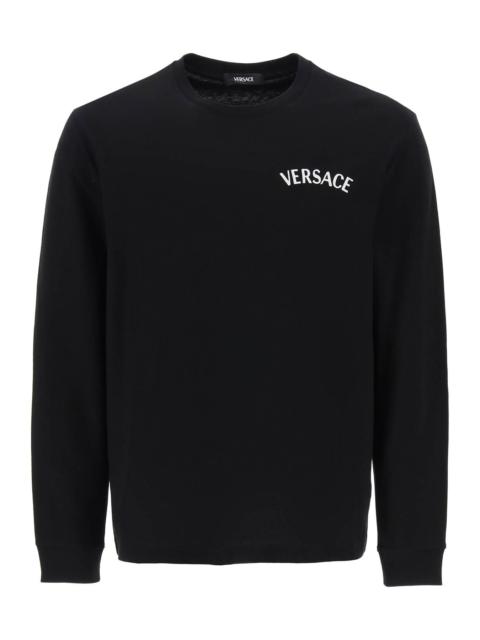 VERSACE MILANO STAMP LONG-SLEEVED T-SHIRT