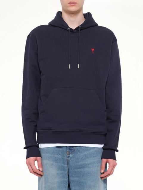 Red Ami De Coeur Hoodie in Navy
