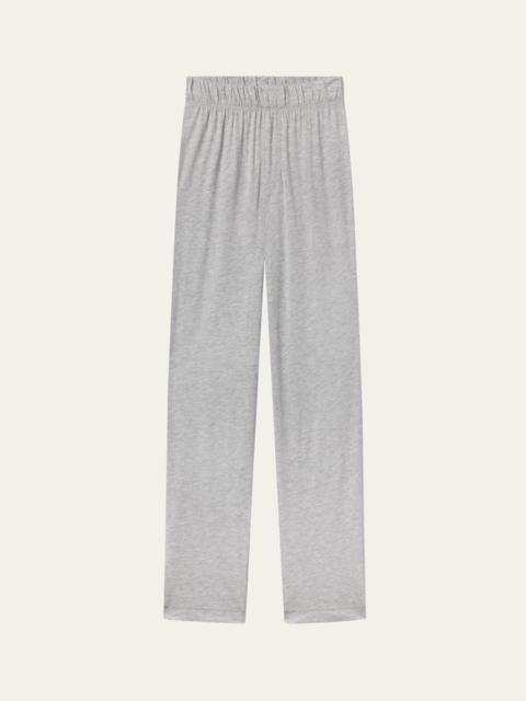 ÉTERNE Waffle-Knit Lounge Pants