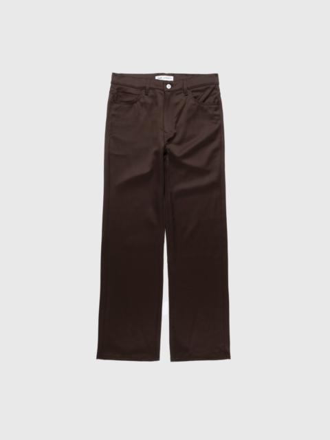 Our Legacy Our Legacy – ‘70s Cut Wool Trouser Brown