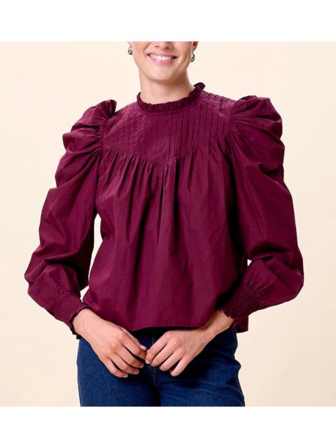 Cleobella IRINA BLOUSE | ZINFANDEL