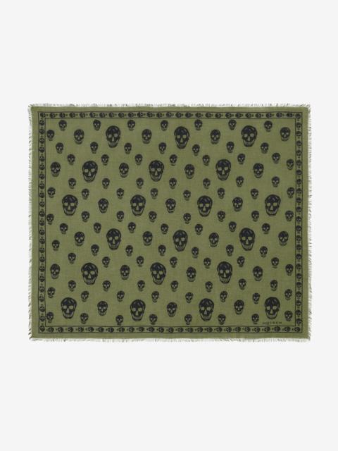 Alexander McQueen Classic Skull Scarf