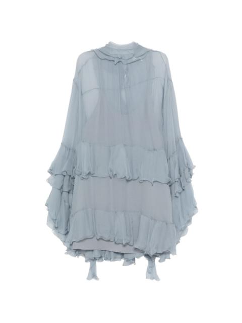 Chloé ruffled mini dress