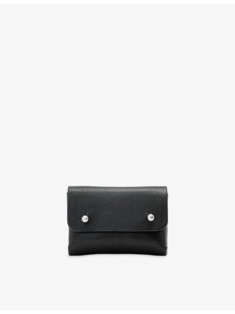 ALLSAINTS Stud Leather Card Holder