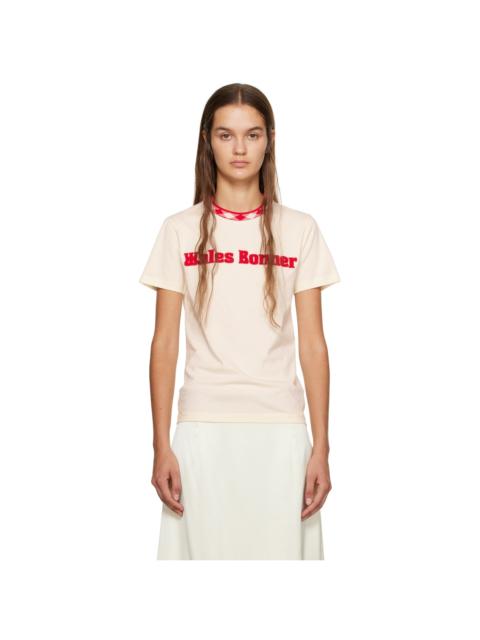 WALES BONNER Off-White Original T-Shirt