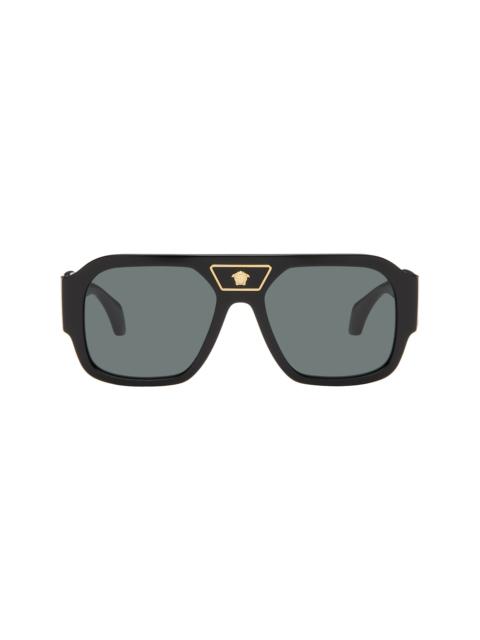VERSACE Black Medusa Sunglasses