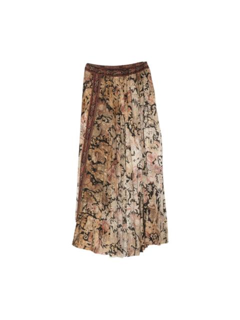 Pierre-Louis Mascia Printed long skirt