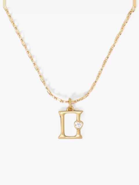 kate spade What's Your Sign Gemini Mini Pendant