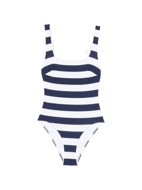 BONDI BORN® Margot striped swimsuit