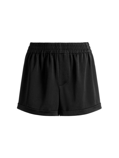 Alice + Olivia RICHIE CUFFED LOW RISE BOXER SHORT
