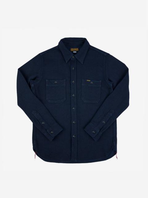 IHSH-380-IND 12oz Dobby Cloth Work Shirt - Indigo