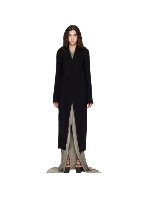 Rick Owens Black Tower LS Lab Coat
