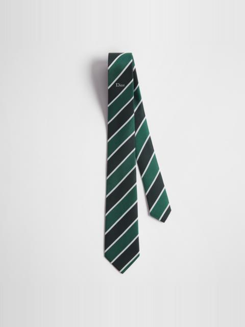 Dior Striped Dior Tie