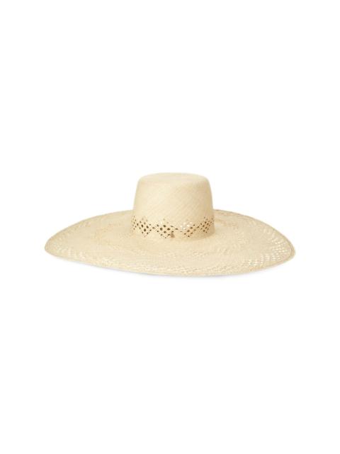 MAISON MICHEL Gina straw capeline hat