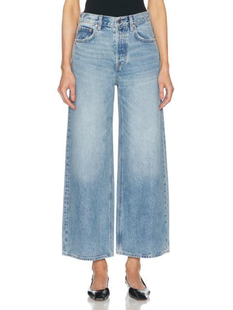 GRLFRND Norah High Rise Crop Wide Leg