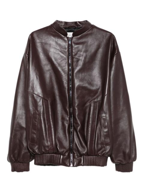 MAGDA BUTRYM zip-fastening ribbed-cuff jacket