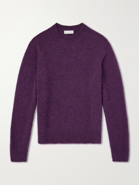 Dries Van Noten Brushed Alpaca-Blend Sweater