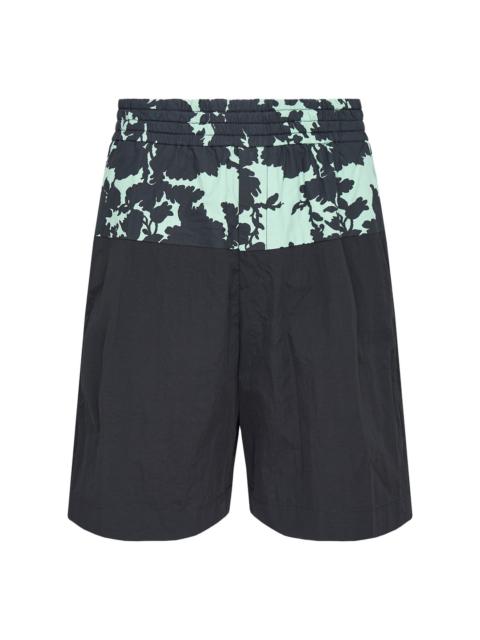 Dries Van Noten Washed Water Repellent Polyamide Shorts