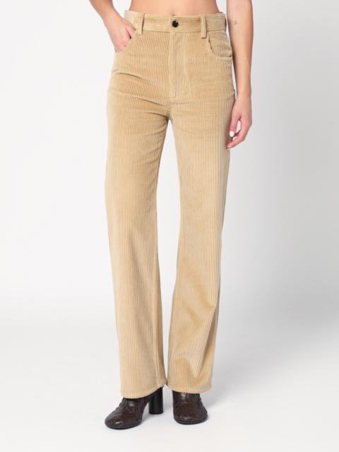 Bottega Veneta Beige corduroy trousers