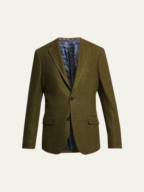 Etro Men's Basic Knit Blazer