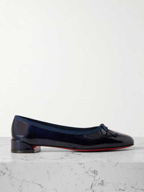 Christian Louboutin Sweetie Jane Patent-leather Flats