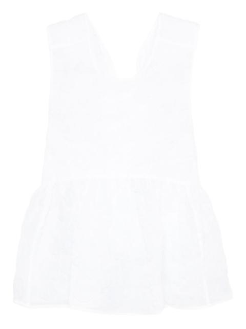 CECILIE BAHNSEN Cora peplum top