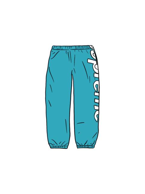 Supreme Supreme Spellout Track Pant Aqua
