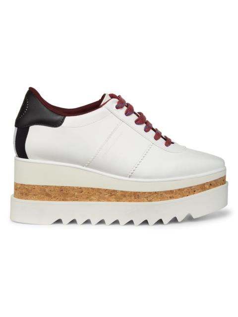 Stella McCartney Women's SneakElyse 80MM Platform Sneakers - White