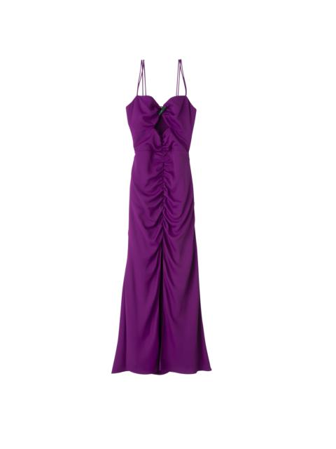 Longchamp Midi dress Violet - Crepe