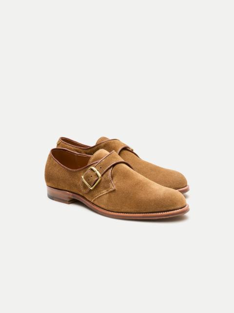 Alden Alden® for J.Crew monk-strap dress shoes in suede