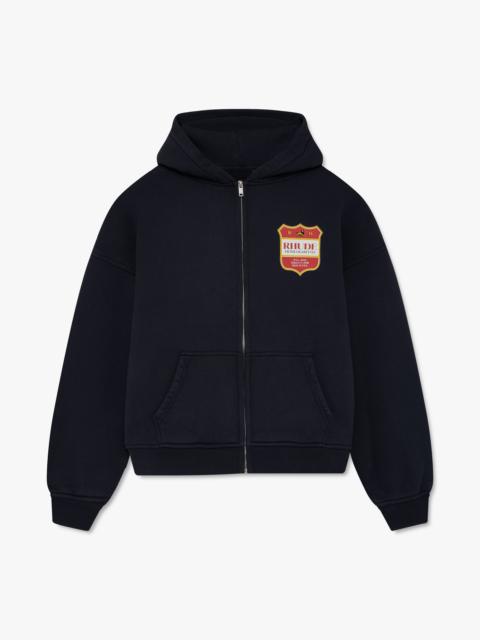 Rhude FILTARO CREST ZIP-UP HOODIE