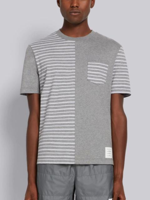 Thom Browne striped panel T-shirt
