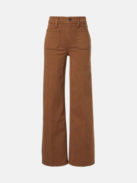 FRAME Le Slim Palazzo wide-leg jeans