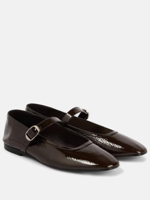 LE MONDE BÉRYL Patent leather Mary Jane pumps