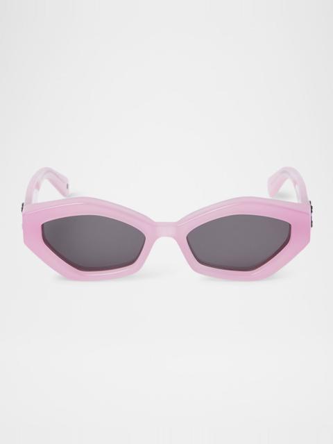 Off-White Hilo Arrow Cat-Eye Sunglasses