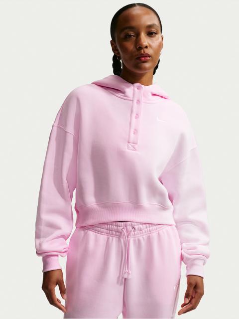 Nike Nike Sportswear Phoenix Fleece Women's Oversized Cropped Henley Hoodie