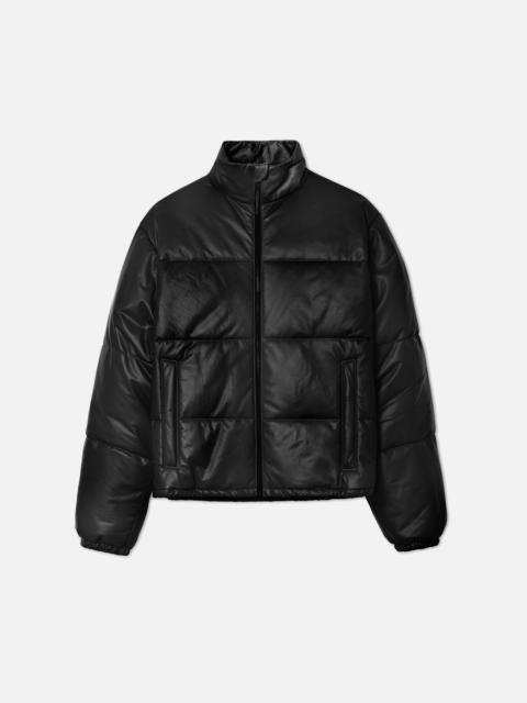 LEATHER PICO PUFFER
