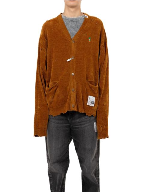 Maison MIHARAYASUHIRO Distressed Knit Cardigan